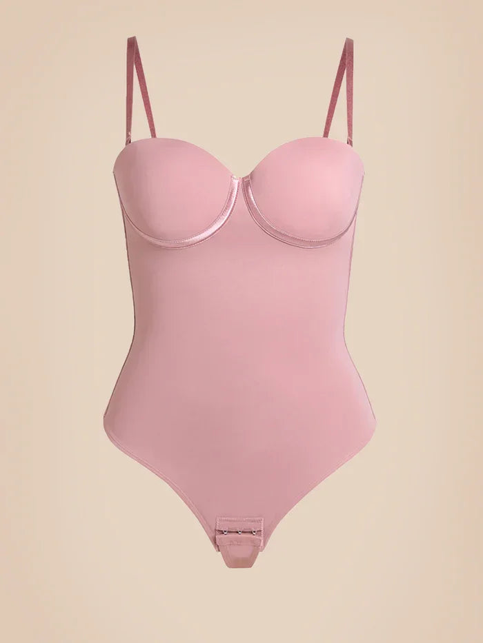 Body string sans coutures avec lacets au dos 