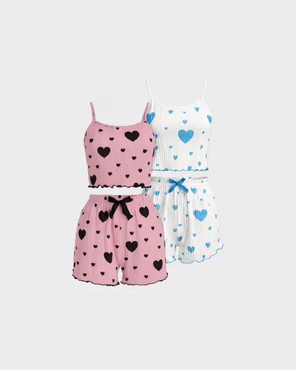 Love Summer Pajama Set 💖 - Pay for 1 and get 2!