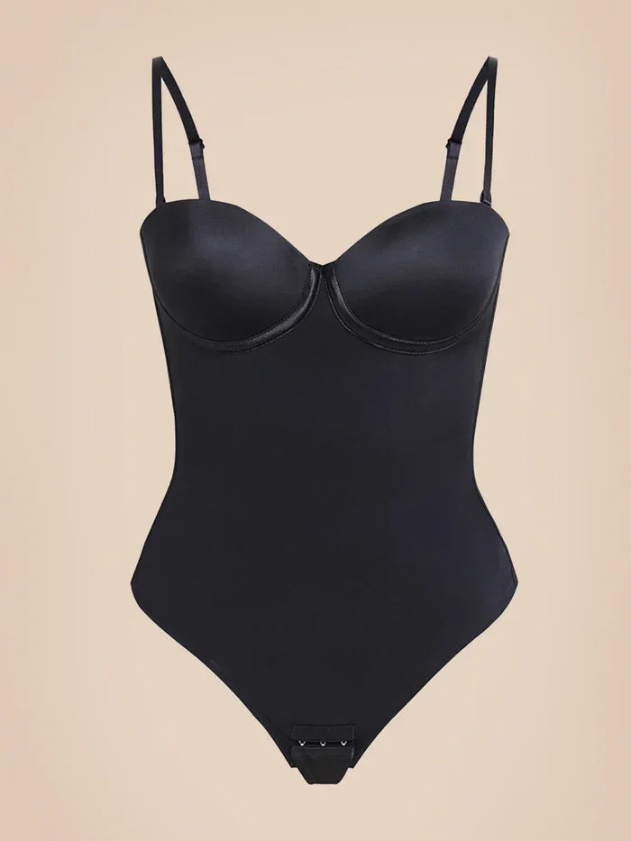 Body string sans coutures avec lacets au dos 