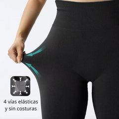 Leggins Licra Moldeador de Tiro Alto - Levanta Pompis 2.0 - Bella Senõrita