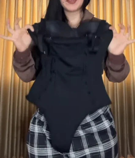 Body string sans coutures avec lacets au dos 