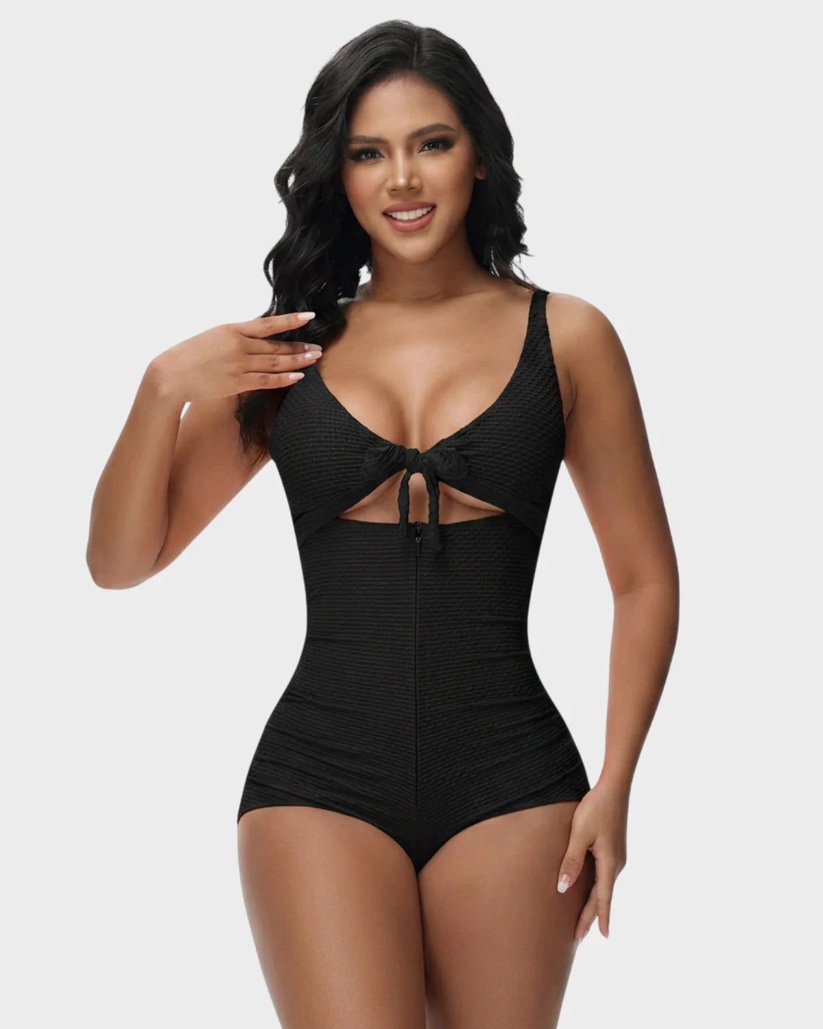 Traje de Baño 2 en 1 Con Control de Abdomen