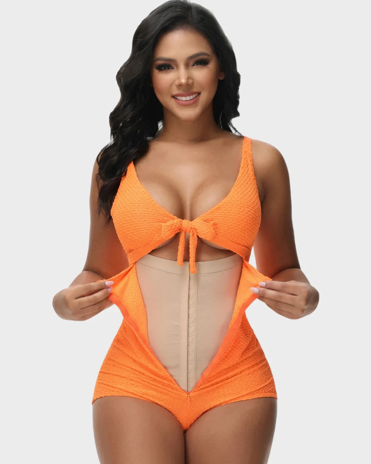 Traje de Baño 2 en 1 Con Control de Abdomen